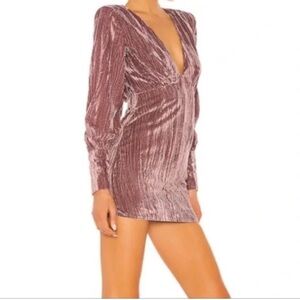 NBD Catelyn Mini Dress in Mauve NWT